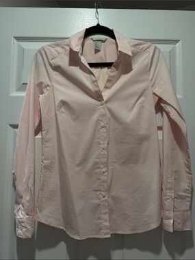 H&M Light Pink Women's Button-Up Shirt